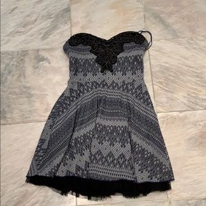 Free people strapless dress